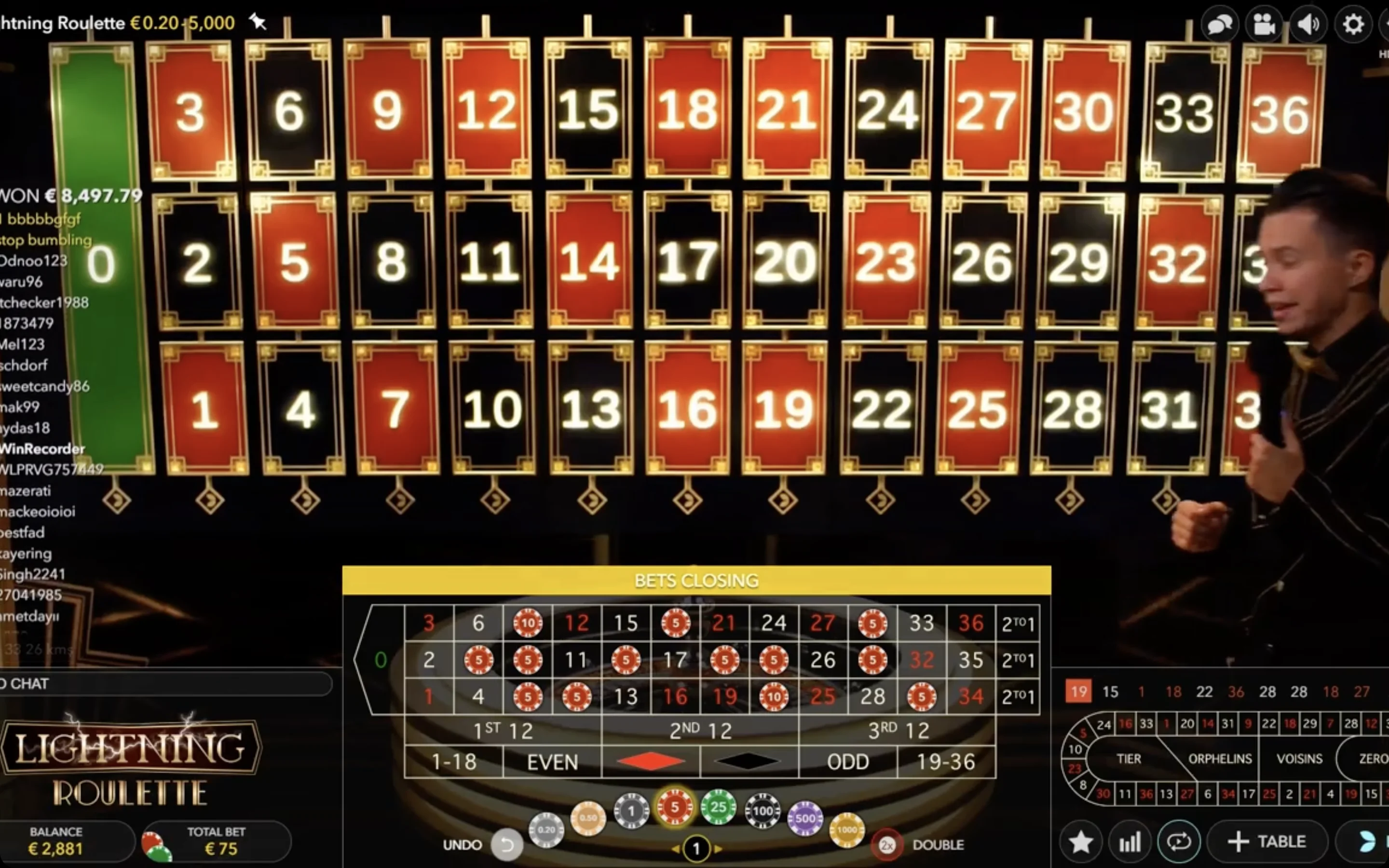 Lightning Rouletten Bonusominaisuudet